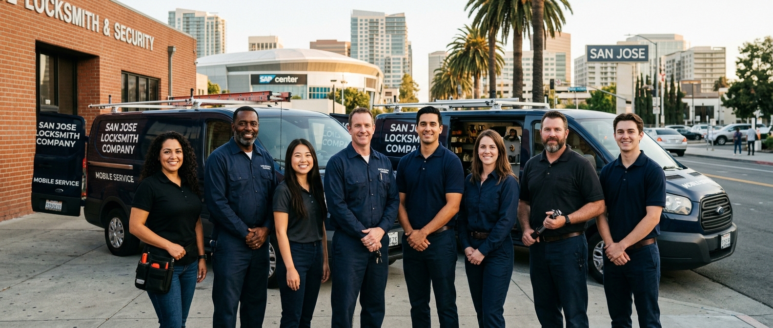 Locksmiths San Jose professional team